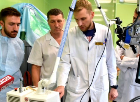 В онкологическом диспансере установлен лазерный хирургический комплекс «СО 2 лазер»