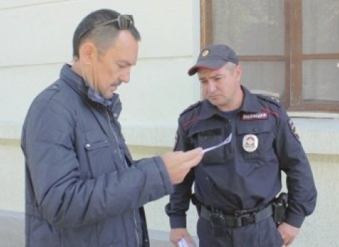 Олег Лавров и полиция