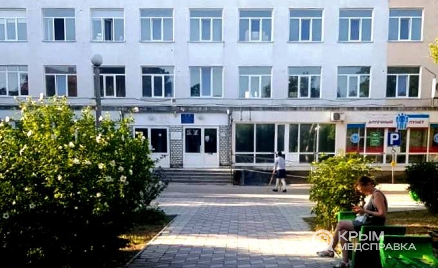 Константин Скорупский посетил городскую поликлинику Евпатории